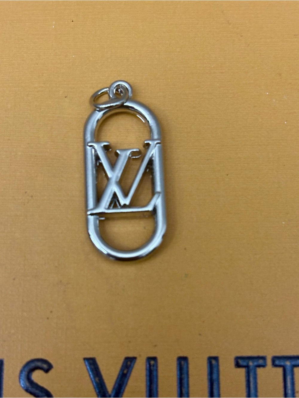 Louis Vuitton Monogram Necklace Charm pendant